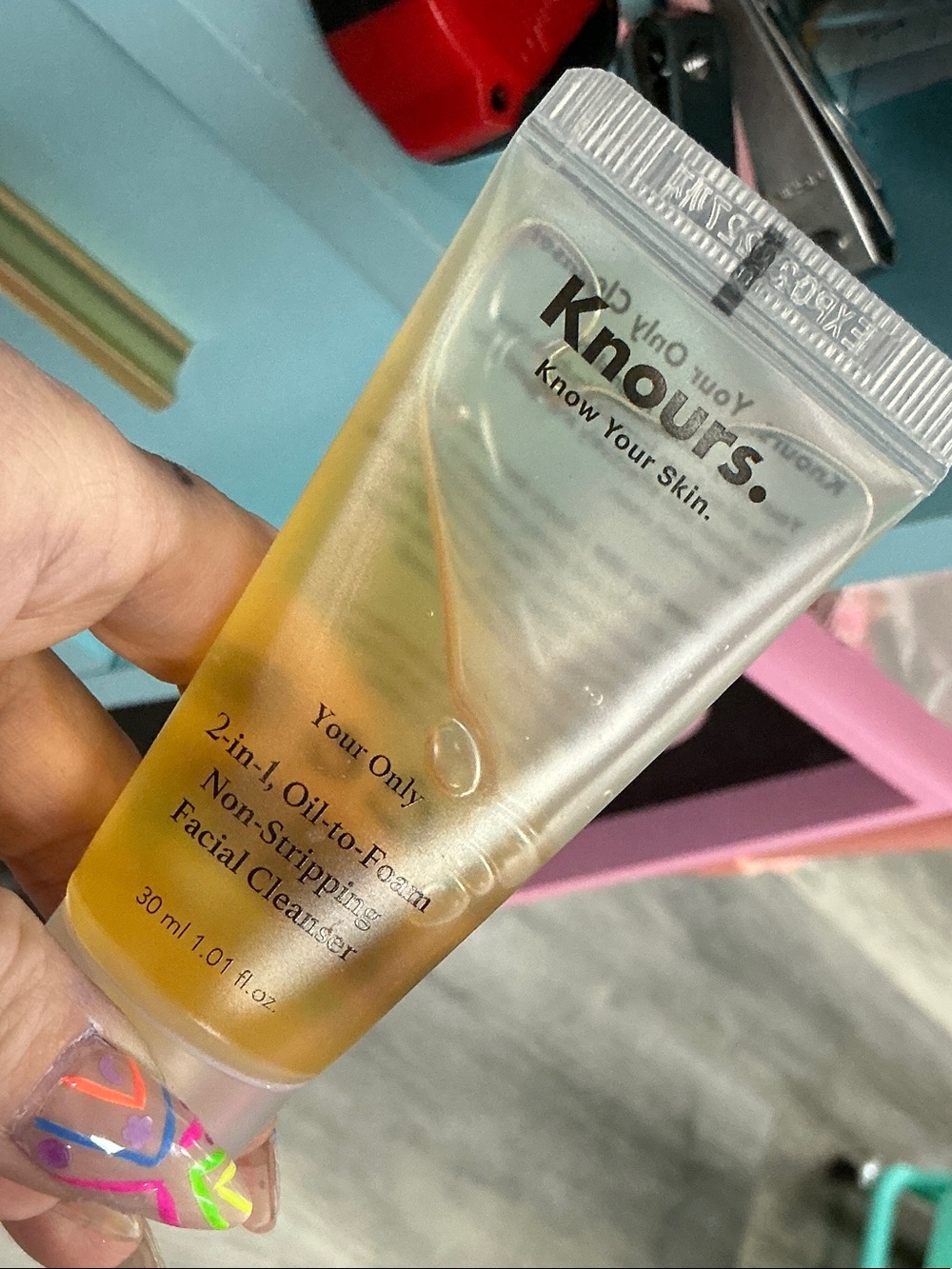Knours 2-in-1 Oil-to-Foam Facial Cleanser